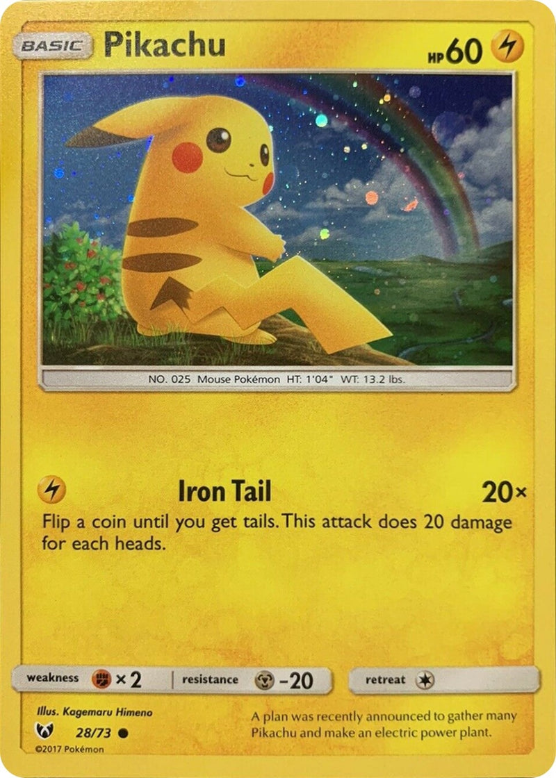 Pikachu 28 73 Cosmos Holo (028/073) [MCAP]