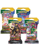 Evolving Skies Sleeved Booster Pack Art Bundle Set of 4 [SWSH07]