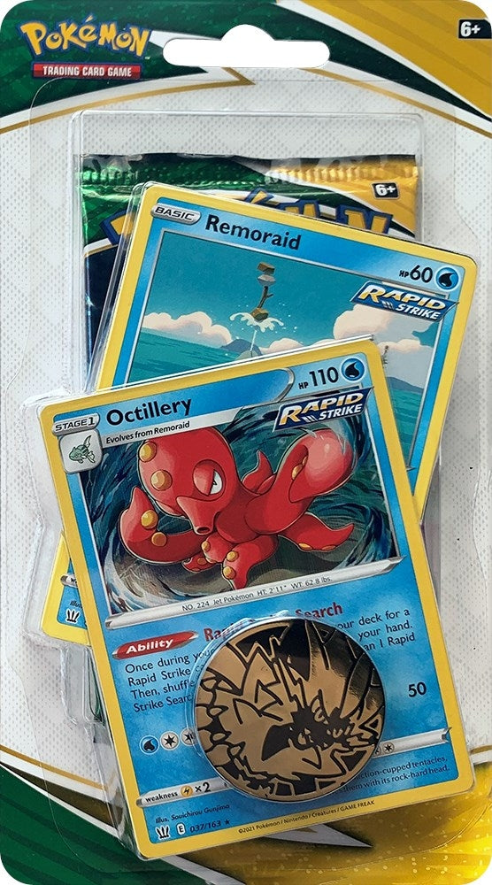 Evolving Skies Single Pack Blister Octillery [SWSH07]
