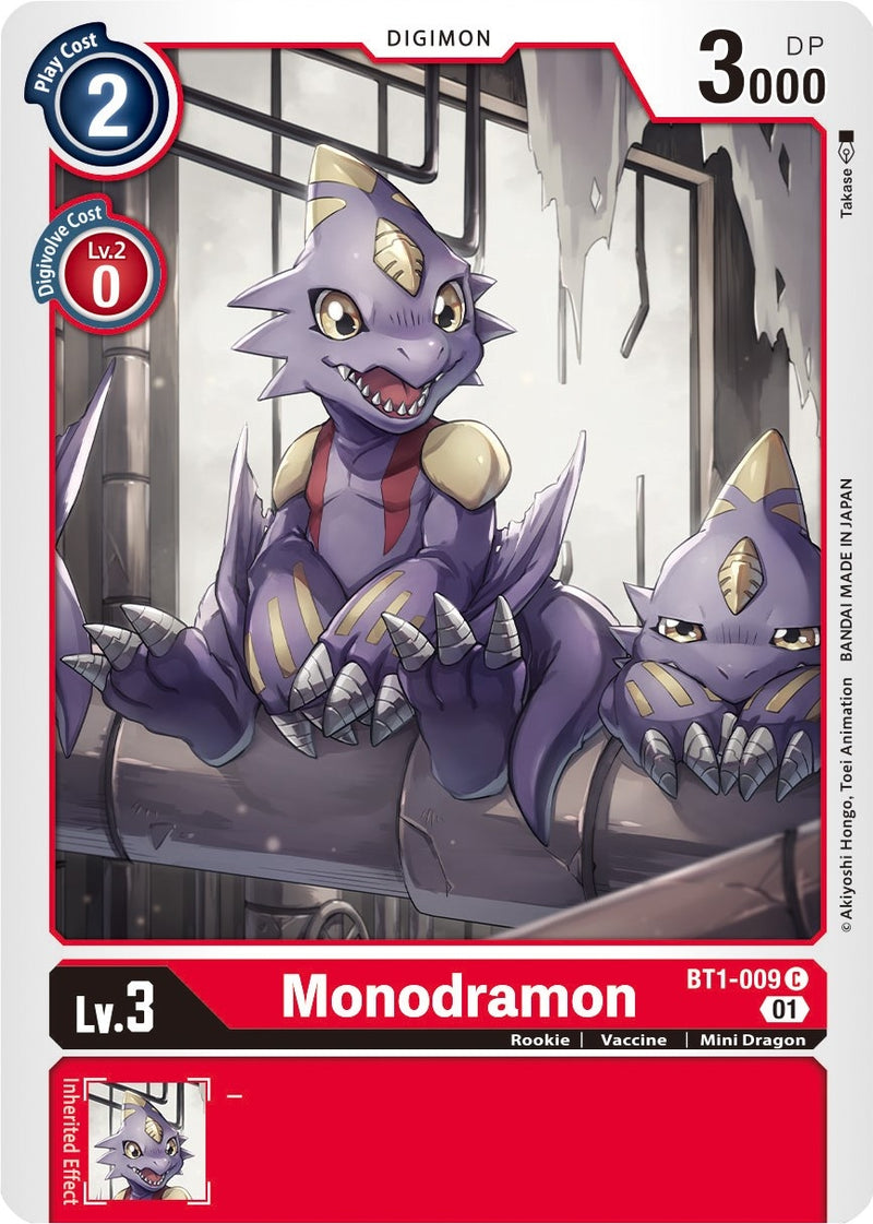 Image for Monodramon - BT1-009 (Alternate Art) [Starter Deck 07: Gallantmon]