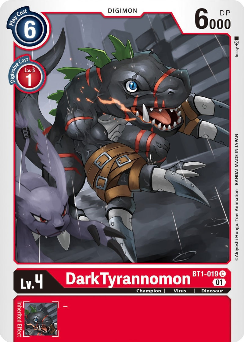 Image for DarkTyrannomon - BT1-019 (Alternate Art) [Starter Deck 07: Gallantmon]