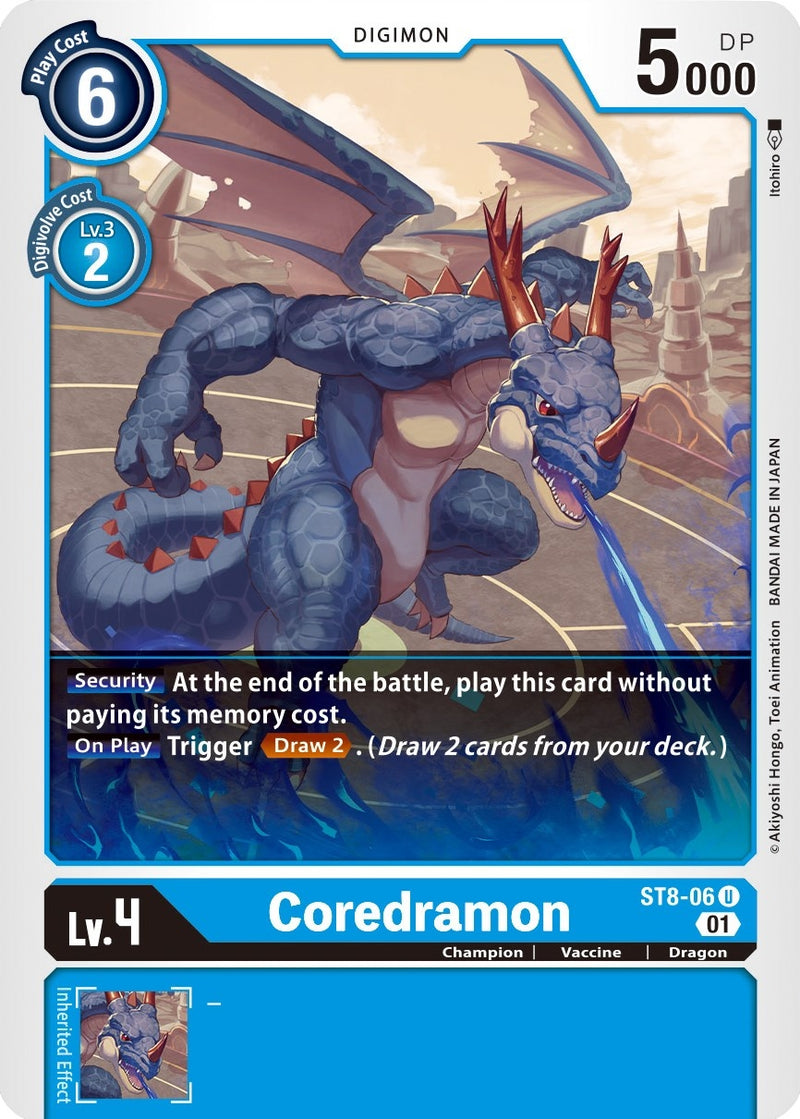 Image for Coredramon [Starter Deck 08: Ulforce Veedramon]