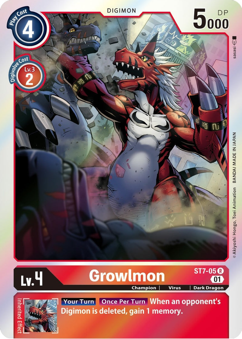 Image for Growlmon [Starter Deck 07: Gallantmon]