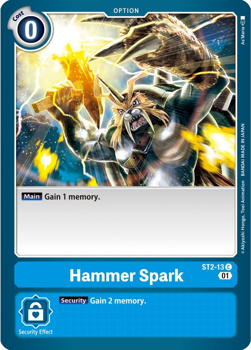 Image for Hammer Spark - ST2-13 (Alternate Art) [Starter Deck 08: Ulforce Veedramon]
