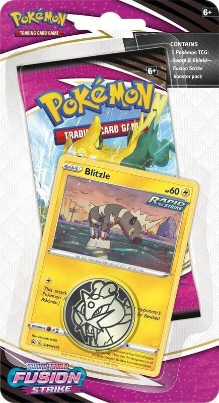 Fusion Strike Single Pack Blister Blitzle [SWSH08]
