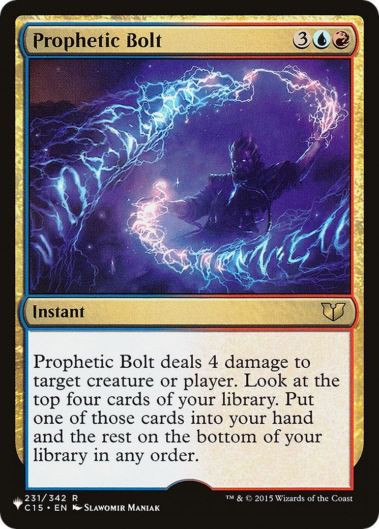Prophetic Bolt (231) [LIST]