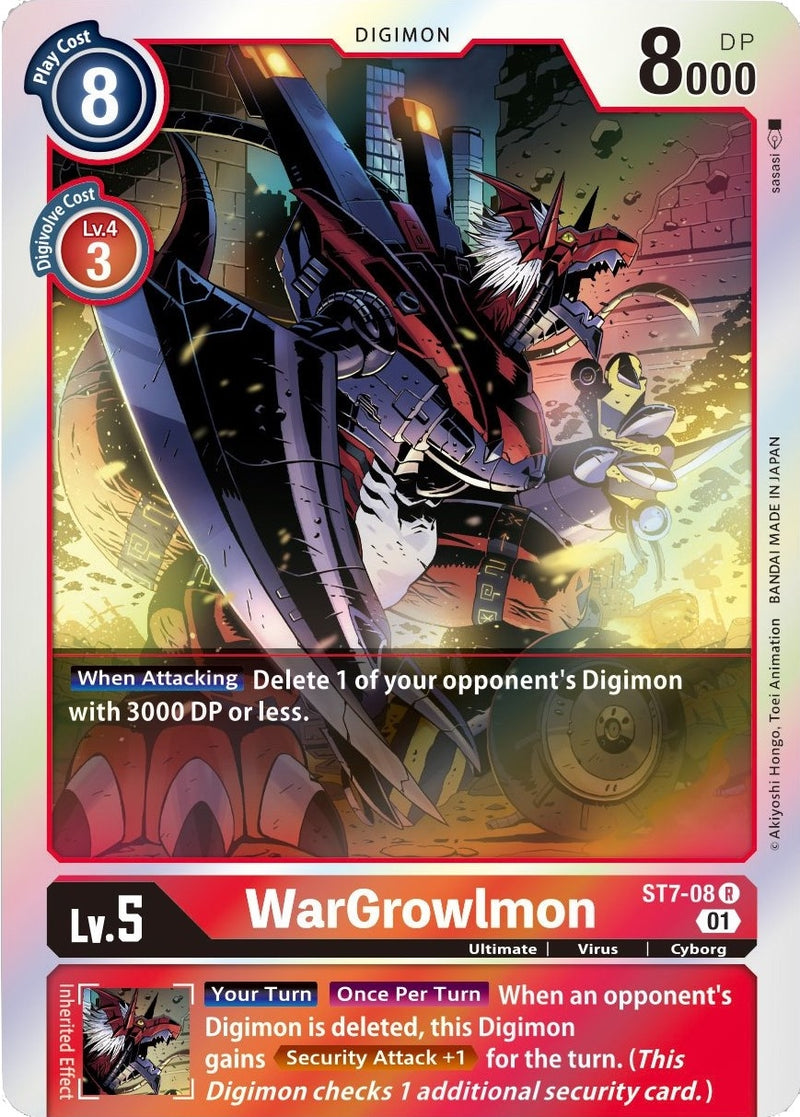Image for WarGrowlmon [Starter Deck 07: Gallantmon]