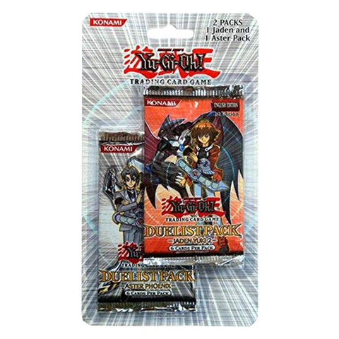Duelist Pack Jaden Yuki and Aster Phoenix 2 Pack Blister [DP03]