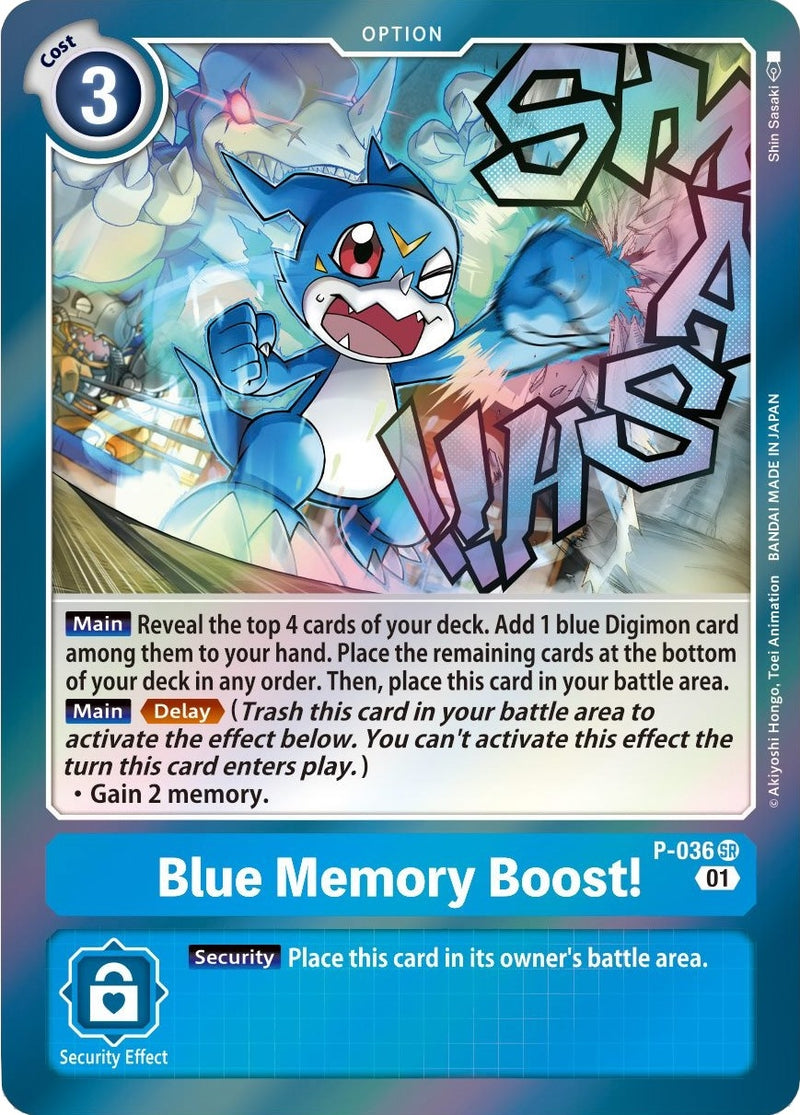 Image for Blue Memory Boost! [Digimon Promotion Cards]