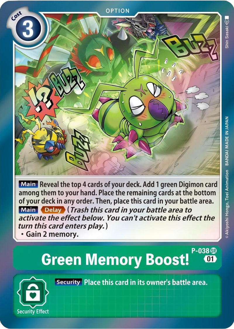 Image for Green Memory Boost! [Digimon Promotion Cards]