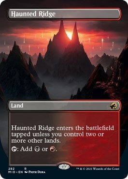 Haunted Ridge Borderless (282) [MID]