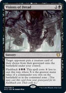 Visions of Dread [Innistrad: Midnight Hunt Commander]