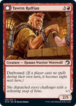 Tavern Ruffian // Tavern Smasher [Innistrad: Midnight Hunt]