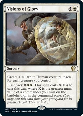 Visions of Glory [Innistrad: Midnight Hunt Commander]