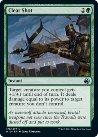 Clear Shot [Innistrad: Midnight Hunt]