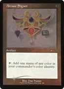 Arcane Signet 589 Foil Etched (589) [SLD]