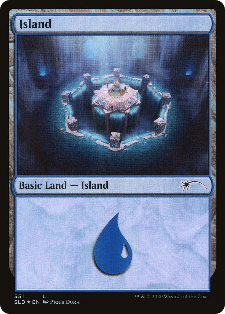 Island (Archaeology) (551) [Secret Lair Drop Promos]