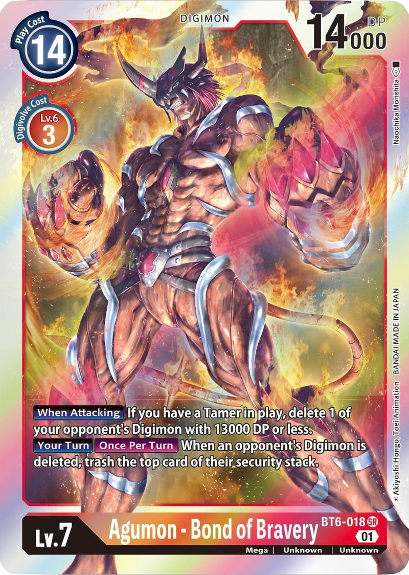 Image for Agumon - Bond of Bravery [Double Diamond]