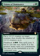 Visions of Dominance (Extended Art) [Innistrad: Midnight Hunt Commander]