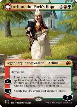 Arlinn the Packs Hope Borderless (279) [MID]