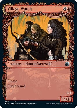 Village Watch // Village Reavers (Showcase Equinox) [Innistrad: Midnight Hunt]