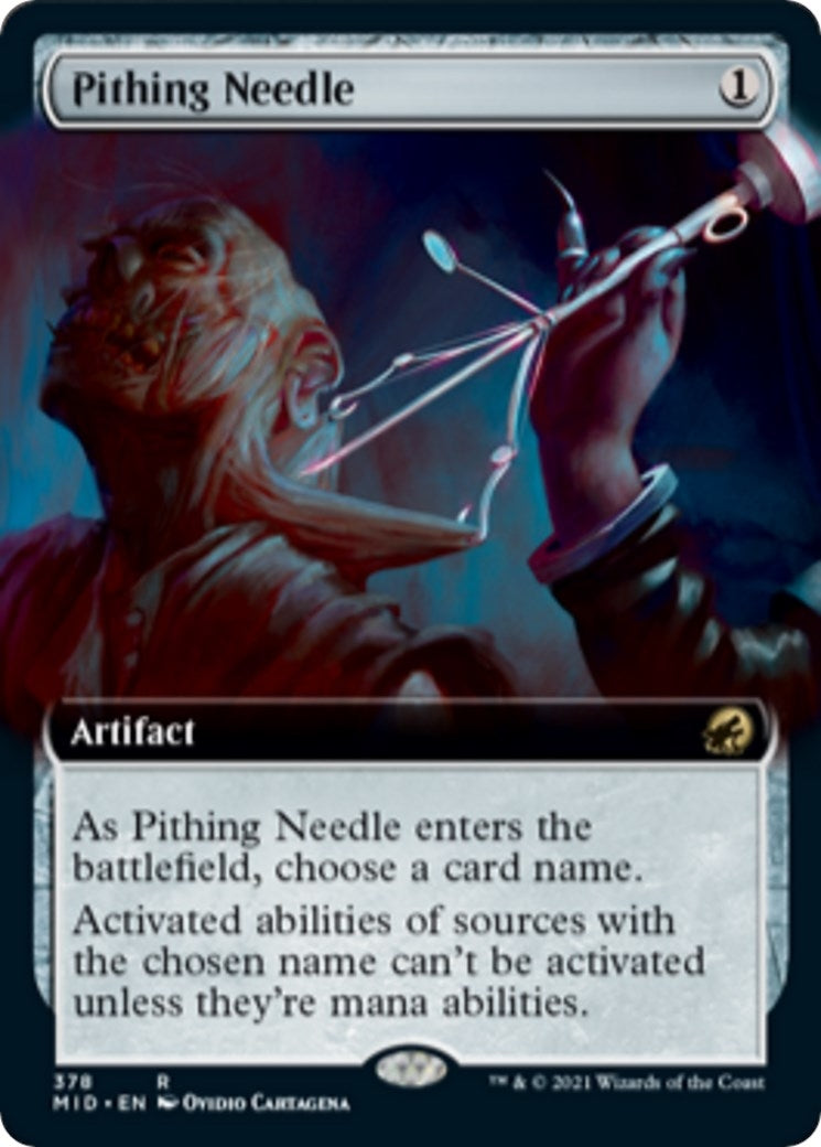 Pithing Needle Extended Art (378) [MID]