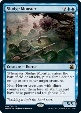 Sludge Monster [Innistrad: Midnight Hunt]