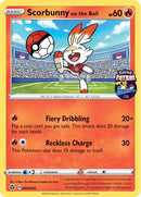 Scorbunny on the Ball 004 005 Pokemon Futsal (004/005) [MCAP]