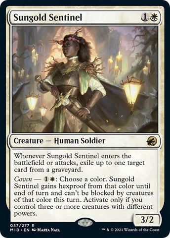 Sungold Sentinel [Innistrad: Midnight Hunt]