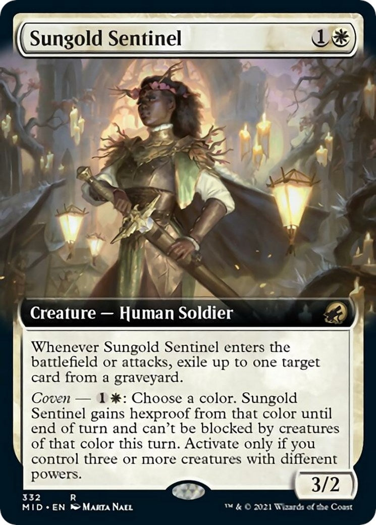 Sungold Sentinel Extended Art (332) [MID]
