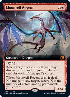 Moonveil Regent (Extended Art) [Innistrad: Midnight Hunt]