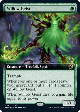 Willow Geist (Extended Art) [Innistrad: Midnight Hunt]