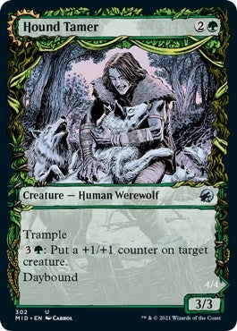 Hound Tamer // Untamed Pup (Showcase Equinox) [Innistrad: Midnight Hunt]