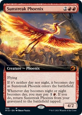 Sunstreak Phoenix Extended Art (359) [MID]