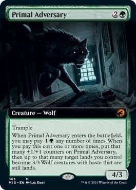 Primal Adversary Extended Art (363) [MID]