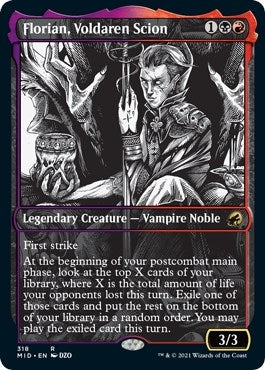 Florian, Voldaren Scion (Showcase Eternal Night) [Innistrad: Midnight Hunt]