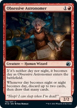Obsessive Astronomer [Innistrad: Midnight Hunt]