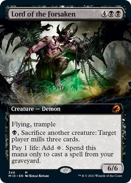 Lord of the Forsaken Extended Art (346) [MID]