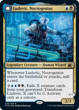 Ludevic, Necrogenius // Olag, Ludevic's Hubris [Innistrad: Midnight Hunt]