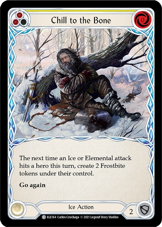 Chill to the Bone Yellow (ELE164) [ELE]