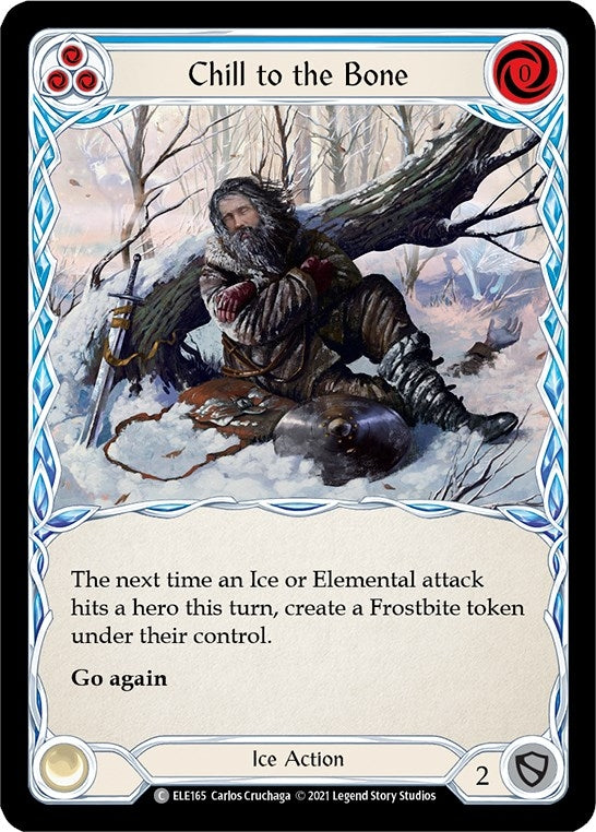 Chill to the Bone Blue (ELE165) [ELE]