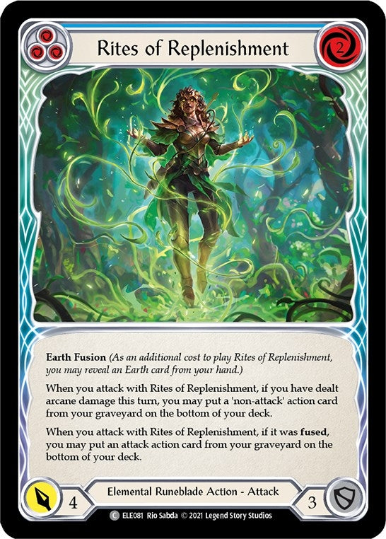 Rites of Replenishment Blue (ELE081) [ELE]