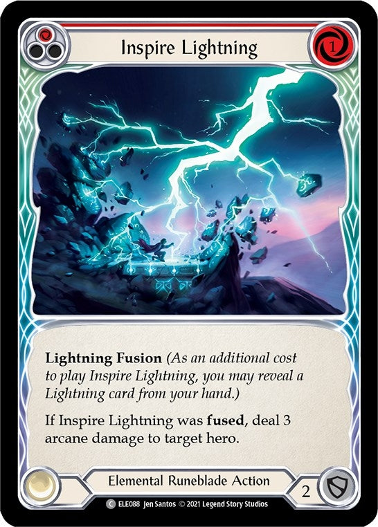 Inspire Lightning Red (ELE088) [ELE]