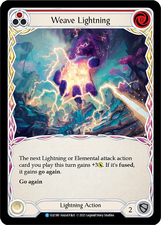 Weave Lightning Red (ELE180) [ELE]