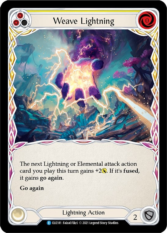 Weave Lightning Yellow (ELE181) [ELE]