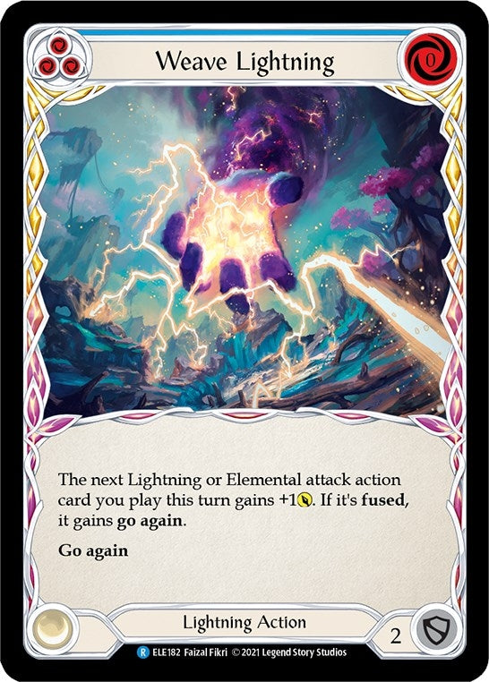 Weave Lightning Blue (ELE182) [ELE]