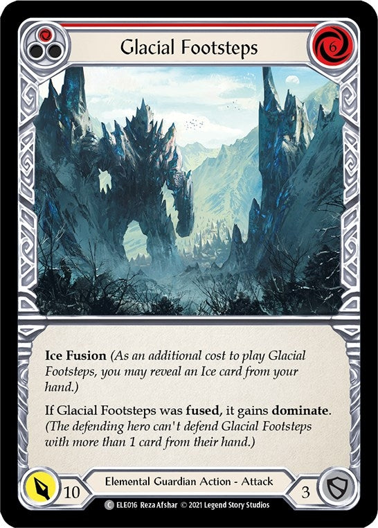 Glacial Footsteps Red (ELE016) [ELE]