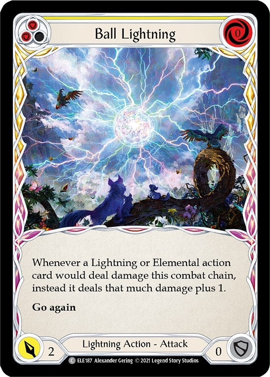Ball Lightning Yellow (ELE187) [ELE]