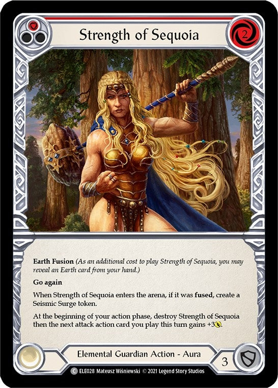 Strength of Sequoia Red (ELE028) [ELE]