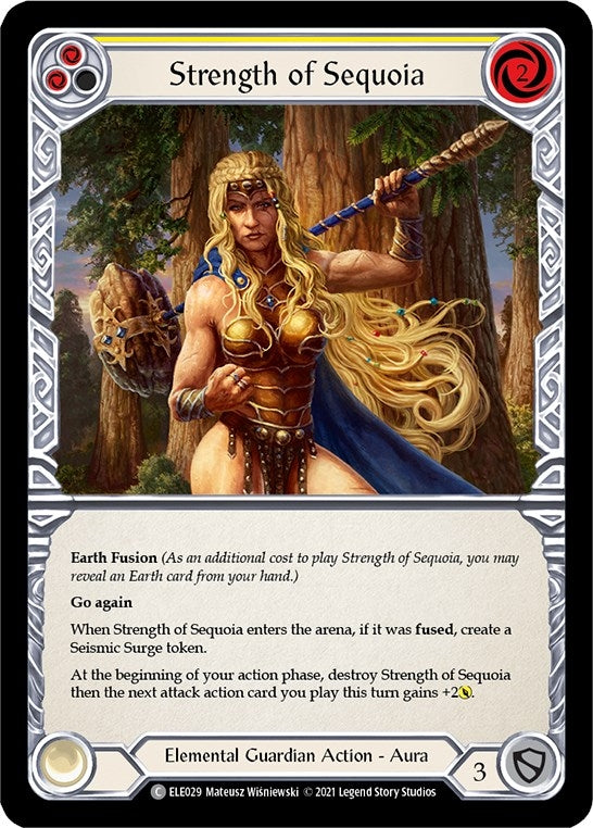 Strength of Sequoia Yellow (ELE029) [ELE]